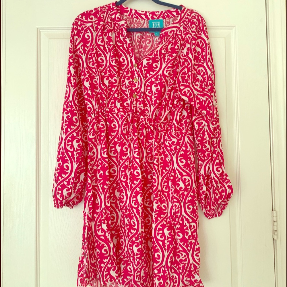 Gorgeous Escapada resortwear cotton dress size Lg